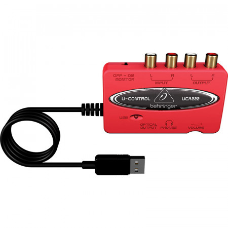 Behringer U-CONTROL UCA222 USB audio interface