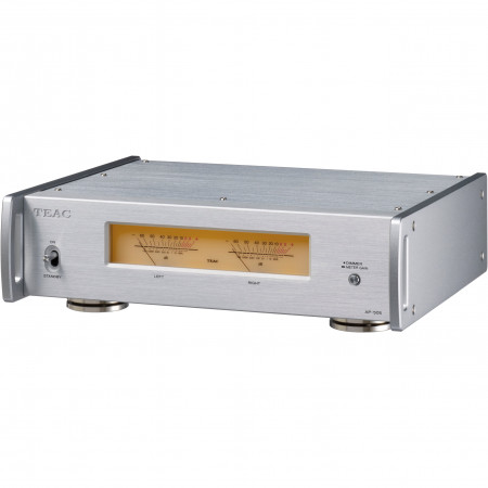 TEAC AP-505 výkonový stereo zesilovač, stříbrný