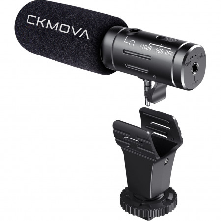 CKMOVA VCM3 PRO Condenser Video Microphone for DSLR & Smartphone
