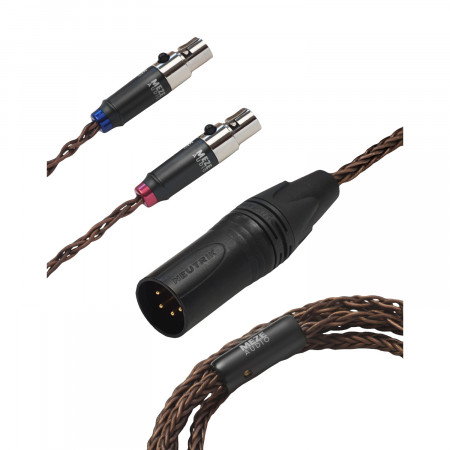 MEZE Elite & Empyrean symetrický PCUHD kabel s 4PIN XLR