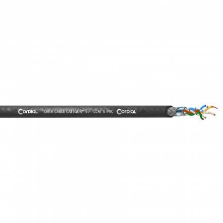 CORDIAL CCAT 5 PVC BLACK 100 - DATA Kabel 