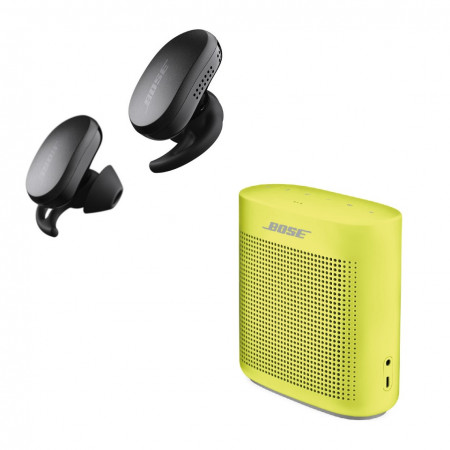 BOSE QuietComfort QC earbuds + BOSE SoundLink Color II
