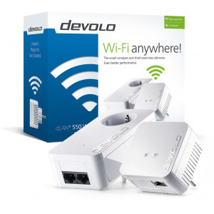 devolo dLAN® 550 WiFi Starter Kit Powerline