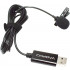 CKMOVA LUM2 Omnidirectional condenser microphone with USB-A port