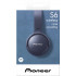 Pioneer SE-S6BN-L bezdrátová sluchátka s technologií ANC, modré